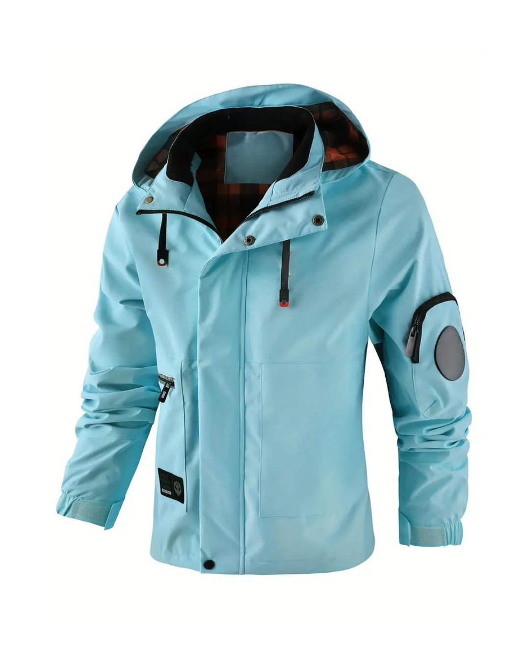 Chaqueta con capucha y cremallera completa para hombre®