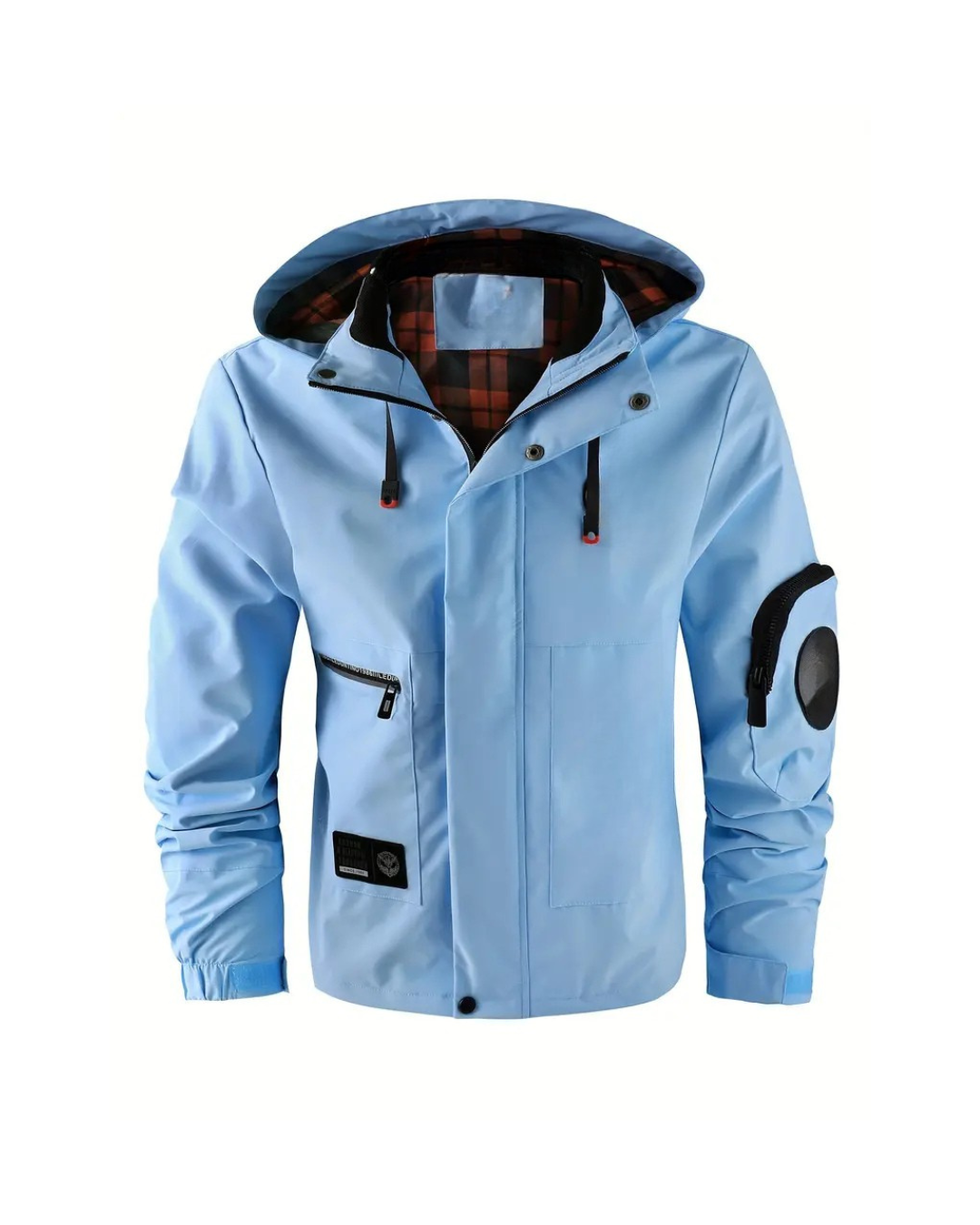 Chaqueta con capucha y cremallera completa para hombre®