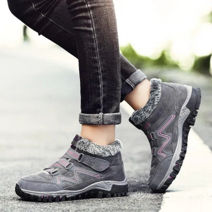 Botas ortopédicas impermeables de invierno para mujer