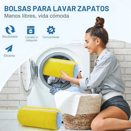 Bolsa Protectora para Calzado para tus Zapatillas y Lavadora®