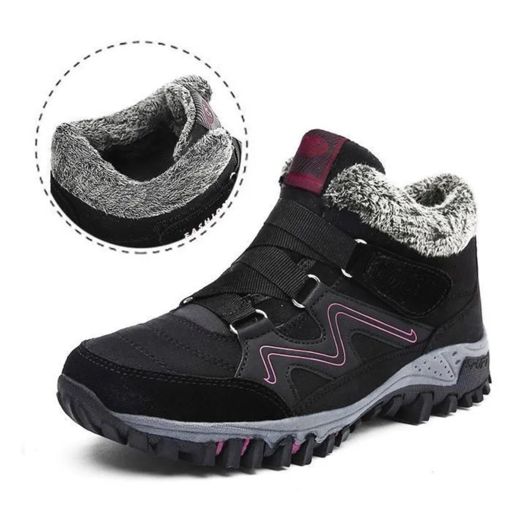 Botas ortopédicas impermeables de invierno para mujer