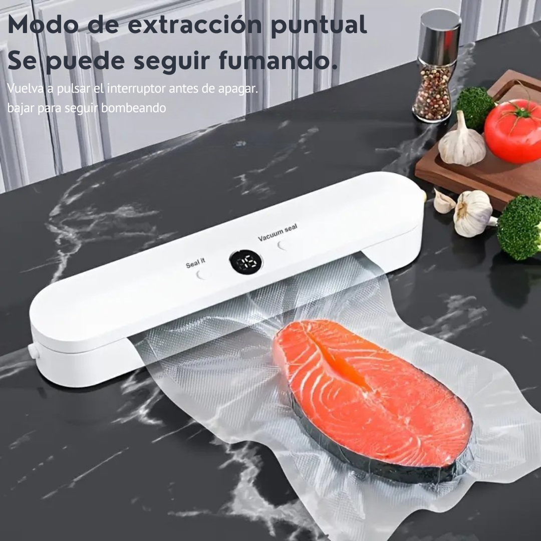 Selladora al vacío automática para el hogar