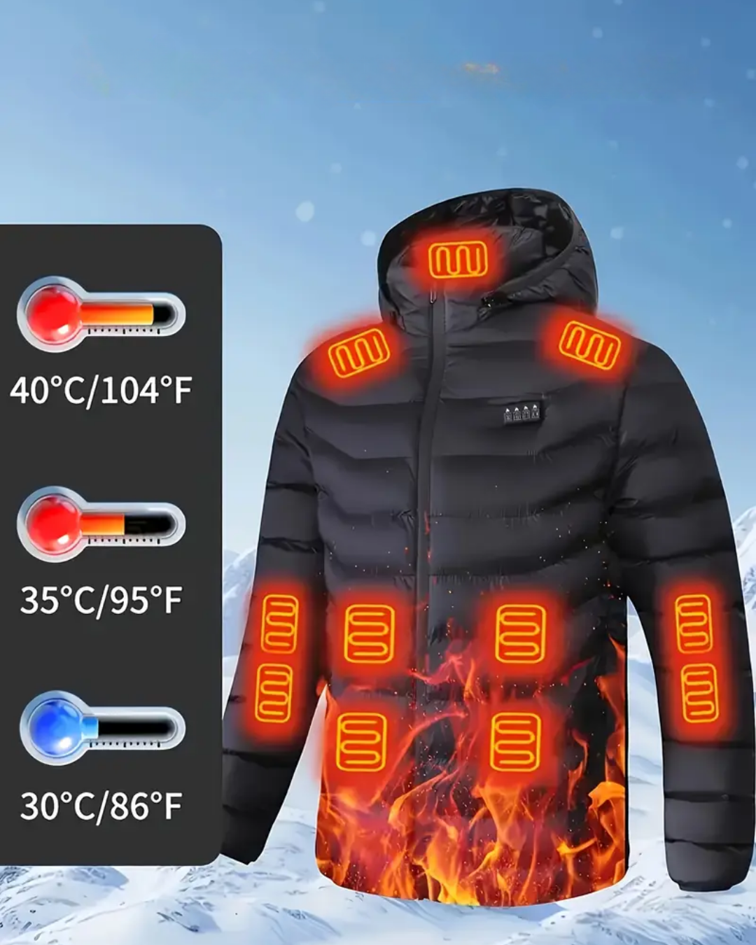 Chaqueta Térmica USB Confort Invierno para Hombre