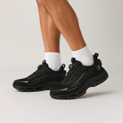 Zapatos cómodos con punta de acero y ajuste seguro para hombre