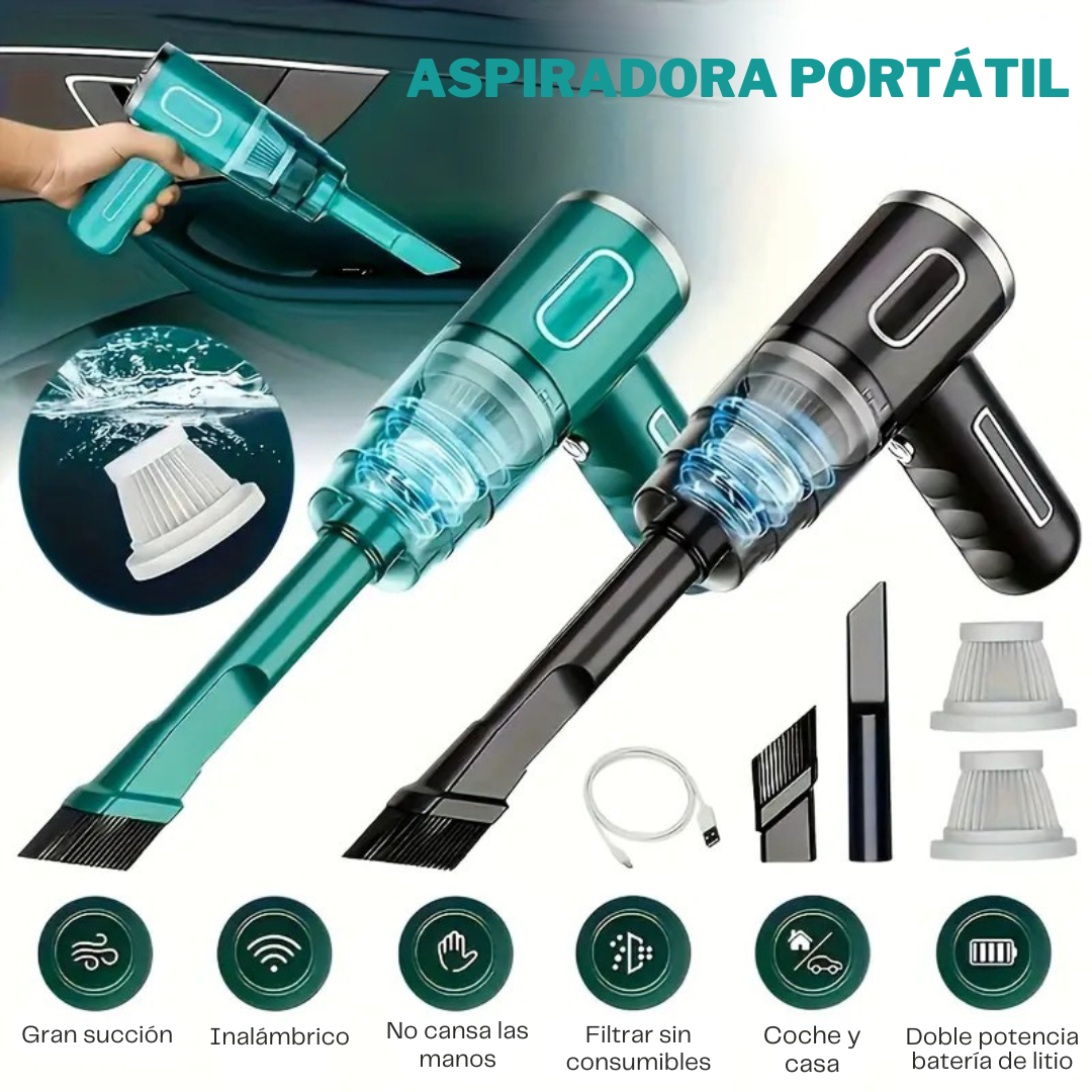 Aspiradora Portátil Inalámbrica de Mano