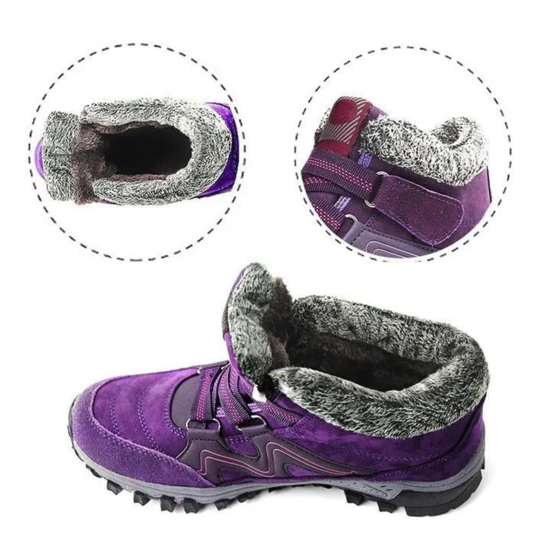 Botas ortopédicas impermeables de invierno para mujer