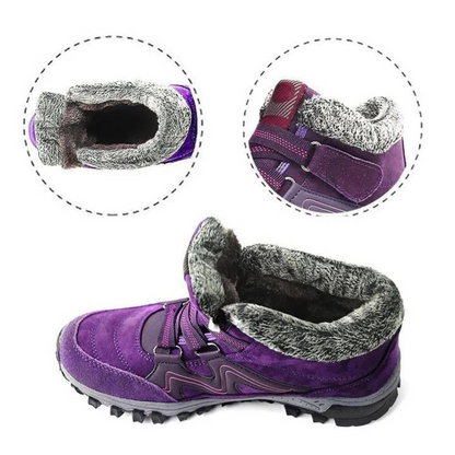 Botas ortopédicas impermeables de invierno para mujer