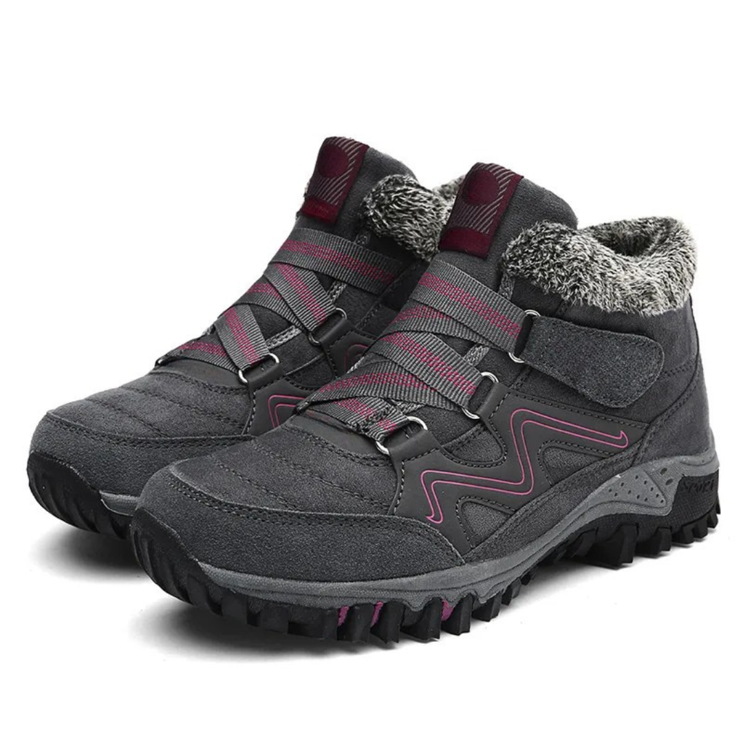 Botas ortopédicas impermeables de invierno para mujer