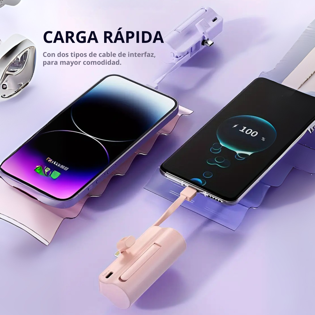 Cargador Portátil Mini Energía de Bolsillo®